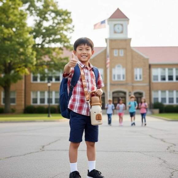 Diller Capybara Thermal Flask Water Bottle Kids School Christmas Gift - Picture 4 of 11